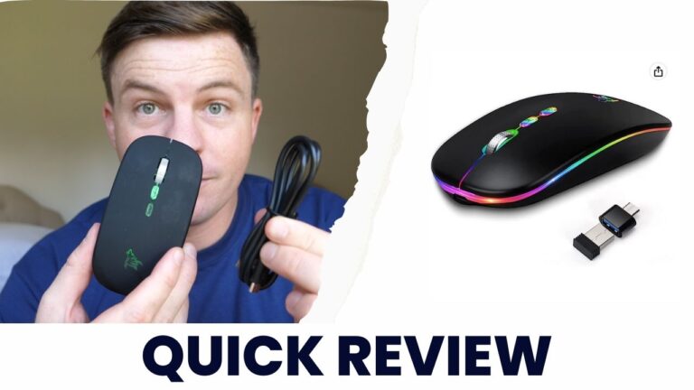 Hotlife LED Mouse: Hands-On REVIEW & Quick Set-up Guide