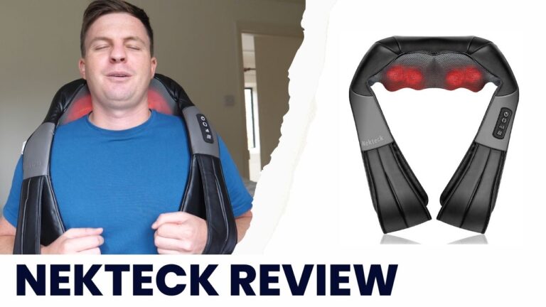 Nekteck Kneading Massager – Unboxing & Hands-On REVIEW